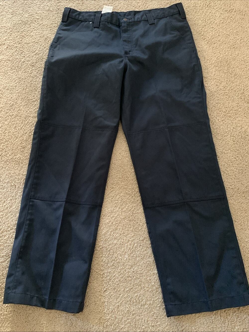 Carhartt Rugged Professional Series Relaxed Fit Work Pants Mens 32x30 Navy
